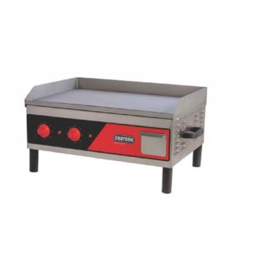 Imagem de Chapa Elétrica 64 x 40cm Profissional Elétrica 4200W Croydon 220v