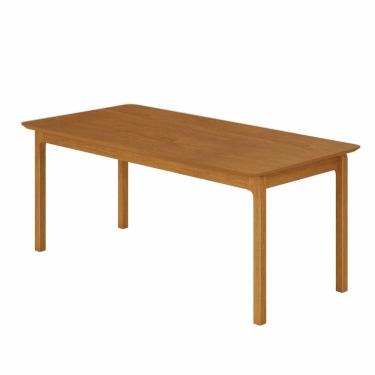Imagem de Mesa De Jantar Cativa 1,80cm X 0,90cm Retangular 6 Lugarestampo Mdf Cinamono