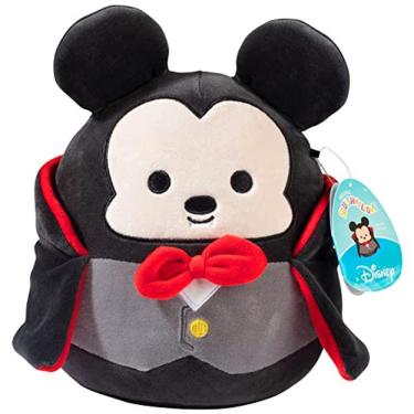 Imagem de Disney Vampire Mickey Plush 8" — Lindo bicho de pelúcia de Halloween — Presente ideal