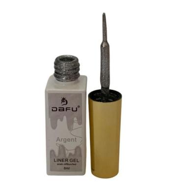 Imagem de Esmalte Liner Gel 8 ml  Dafu, Argent