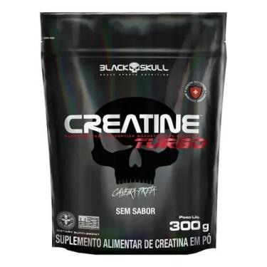 Imagem de Refil Creatine Turbo 300g Black Skull Creatina Maltodextrina, 1, Sem s