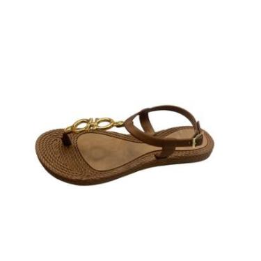 Imagem de Sandália terra e Agua Caramelo-Feminino
