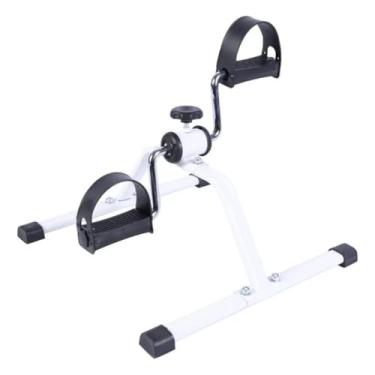 Imagem de Mini bicicleta ergométrica fisioterapia em casa (Branco)