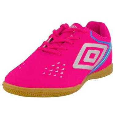 Imagem de Chuteira Umbro Adamant Futsal Juvenil Rosa