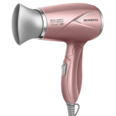 Imagem de Secador de Cabelos SC-47-GR Travel 1200W Golden Rose Bivolt Mondial