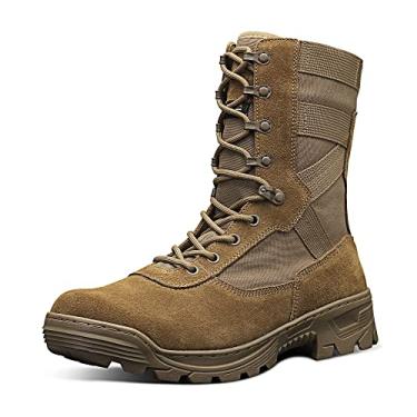 Imagem de SAILOFO Botas militares masculinas leves botas táticas de caça na selva botas de caminhada, Coiote marrom, 43