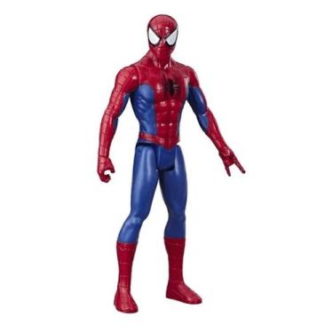 Imagem de Boneco Articulado Homem Aranha Titan Hero Series Marvel E7333, Azul e 