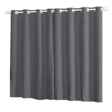 Imagem de Cortina Oxford 3,00 x 2,50 Para Sala Quarto Escritório Inibe a Clarida