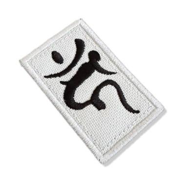 Imagem de AM0137-001 Kanji Fudo-Myo Patch Bordado 4x6 cm - BR44