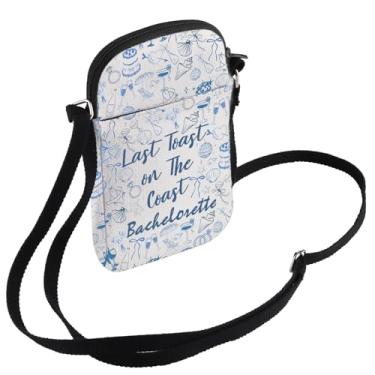 Imagem de JYTAPP Last Toast On The Coast Bride Beach Bachelorette Bolsa tiracolo Presentes para amantes da praia Presentes de despedida de solteira costeira, Bride, Casual