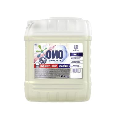 Imagem de Lava Roupas Liq 7L Sem Perfume Omo Lavanderia