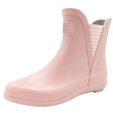 Imagem de LONDON FOG Bota de Chuva Feminina Piccadilly, Pale Pink, 9