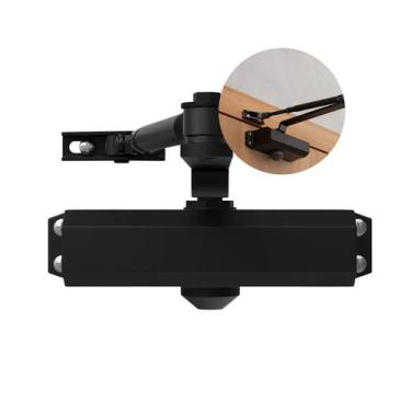 Imagem de Mola Aérea Preta Braço Hidráulico Amortecedor Para Portao Porta Não Ba