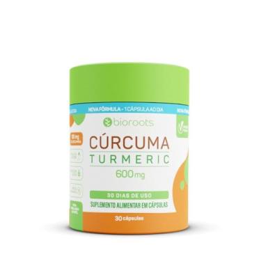 Imagem de Cúrcuma 600 mg 30 Cápsulas - Bioroots - Antioxidante e Anti-inflamatório