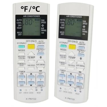 Imagem de Controle remoto universal para ar condicionado Panasonic A75C3208 A75C3706 A75C3708 KTSX5J A75C3167 A75C3607 A75c3300 A75C3871 A75C3772 (Fahrenheit e Tela Celsius)