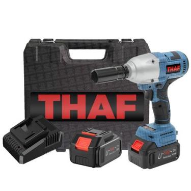 Imagem de Chave De Impacto Profissional 800nm Th450 21v Com 2 Baterias - Thaf