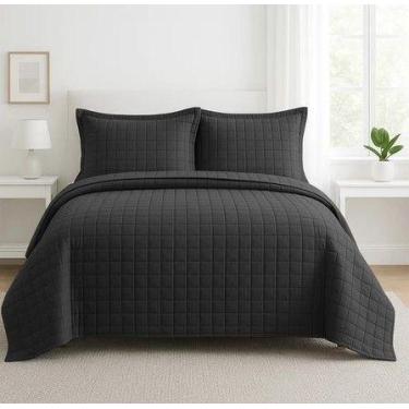 Imagem de Kit Cobre Leito ATHENAS 3 Peças Casal Dupla Face 400 FIOS Micropercal 