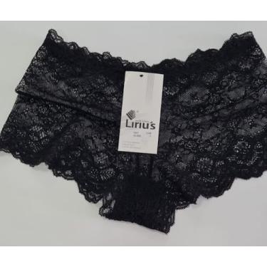 Imagem de Short  Ref. 10-666 - LÍRIUS, Preto, Branco, Romance, Vermelho, P/M/G/G