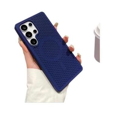 Imagem de Capa Luxuosa Para Samsung S25 S24 S23FE S22 Ultra plus Com Dissipação 