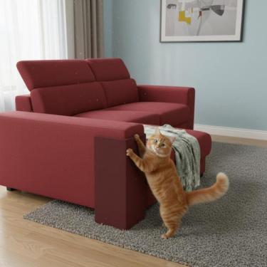 Imagem de Arranhador Para Gatos REFORÇADO 2pçs Protetor De Sofá Para Gatos Arran