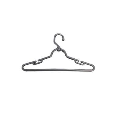 Imagem de Kit 25un. Cabide Giratório Cavado Pp Preto