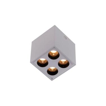 Imagem de Spot De Sobrepor Nordecor Powerus Led 8w Bivolt 3000k Luz Amarela