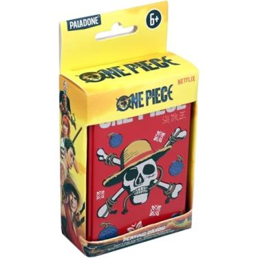 Imagem de Paladone One Piece Jolly Rogers Playing Cards for Poker, Rummy, Go Fish, Card Games, Officially Licensed Anime Merchandise & Collectible Gift in Metal Tin