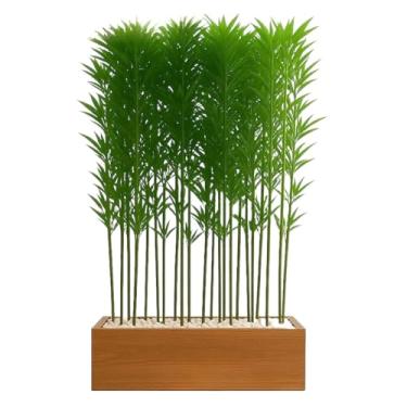 Imagem de Kit 3 Unidades Galho Bambu da Sorte 1.05m Toque Real Mosso