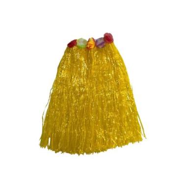 Imagem de Fantasia saia havaiana carnaval tropical verão divertido - Dreaminbox,