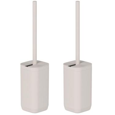 Imagem de 2X Escova De Vaso Sanitario Privada Banheiro Ou Bege