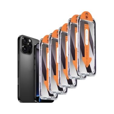 Imagem de Pacote com 5 protetores de tela de privacidade fosco para iPhone 11pro max/XS max, antirreflexo e anti-espião de 25°, antirreflexo, anti-impressões digitais, remoção automática de poeira, fácil