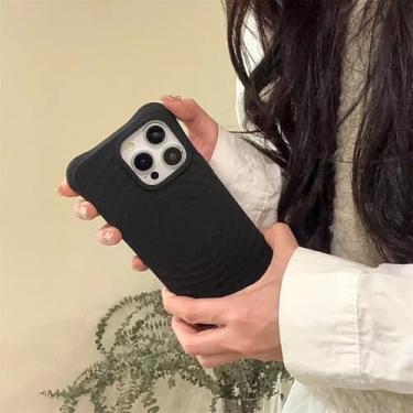 Imagem de Capa com carregador sem fio para iPhone 16, 15, 14, 13, 11 Pro Max Plus (para iPhone 11/Preto)