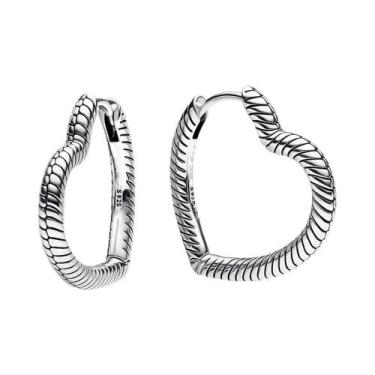 Imagem de Brincos De Argola Dupla Em Prata 925 Com Borboleta Para Mulheres, Joia