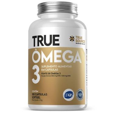 Imagem de Omega 3 DHA Vitamina 3 1000Mg 180 Caps - True Source-Unissex