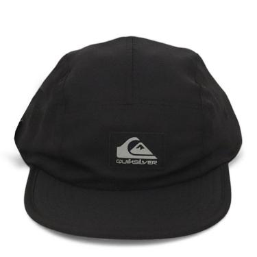Imagem de Boné Quiksilver Five Panel Camp Stacker - Preto-Unissex