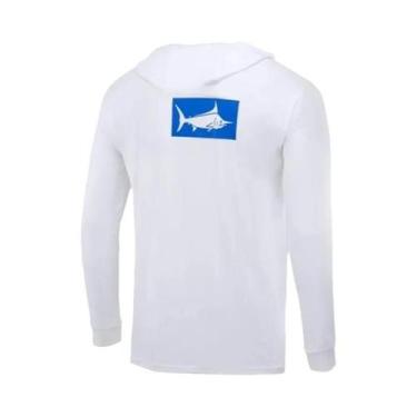 Imagem de Camisa De Pesca Masculina De Manga Longa Com Proteção UV Respirável Eq