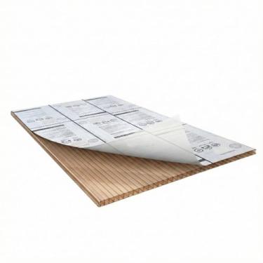 Imagem de Chapa Placa Policarbonato Alveolar 4mm x 2,10 x 6m - Cores (Bronze)