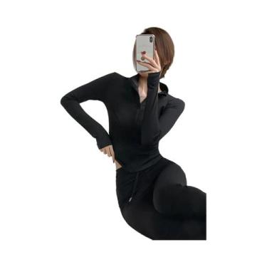 Imagem de Jaqueta De Yoga Feminina De Secagem Rápida Com Manga Longa E Zíper, To