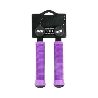 Imagem de Punhos De Guidão De Bicicleta ODI MTB Em Silicone Macio Para Downhill,