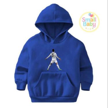 Imagem de Moletom Infantil / Juvenil / Unissex Cristiano Ronaldo CR7 Siuuuuuuuuu