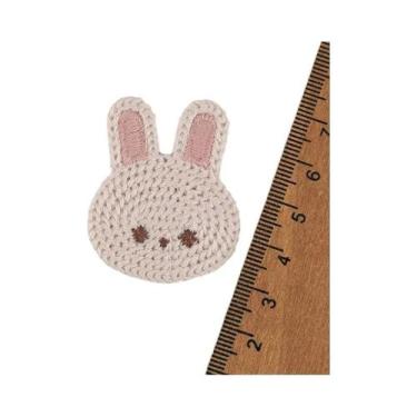 Imagem de Adesivos Bordados De Desenhos Animados Fofos 10 Peças Urso Coelho Gali