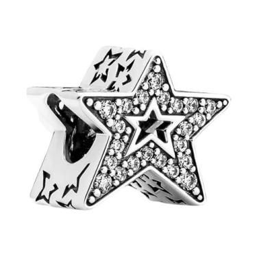 Imagem de Pingentes Românticos De Noite Estrelada Com Lua E Sol Para Mulheres, C