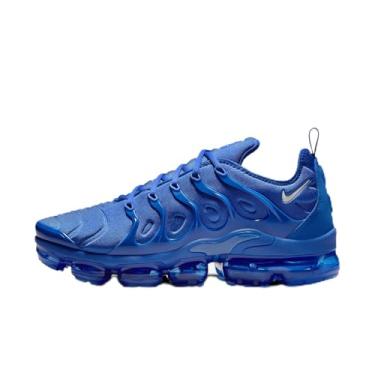 Imagem de Nike Tênis masculino Air VaporMax Plus (HJ9148-480, Game Royal/prata metálico/branco), Game Royal/branco-metálico prata, 42