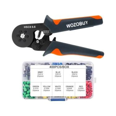 Imagem de Kit De Ferramentas De Crimpagem De Terminais Hexagonais 23-7AWG 0.25-1