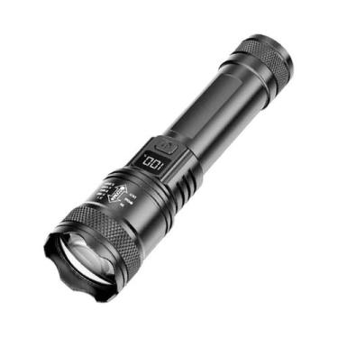 Imagem de Lanterna LED Recarregável À Prova d'Água Com Zoom, 7 Modos, Alta Potên