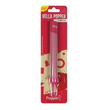 Imagem de Kit 4 Velas Aniversário Vulcão Cascata Efeito Mágico Color - Popper, P