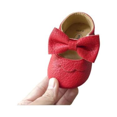 Imagem de Sapatos Casuais Para Bebês Com Solado De Borracha Antiderrapante E Laç