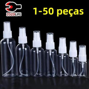 Imagem de Mini Frascos Spray Recarregáveis 10/30/60/100ml Atomizador De Perfume 