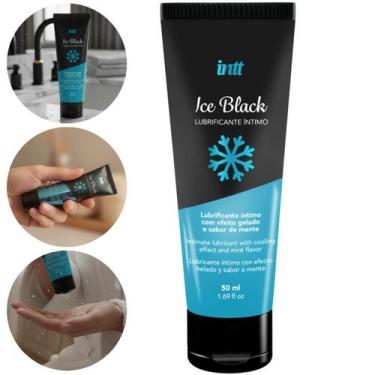 Imagem de Gel Lubrificante Íntimo Ice Black Intt À Base De Água 50ml - Intt Cosm