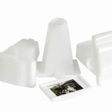 Imagem de Kit 5 Monóculo Fotográfico Branco - Sem Foto - Sonho Produto